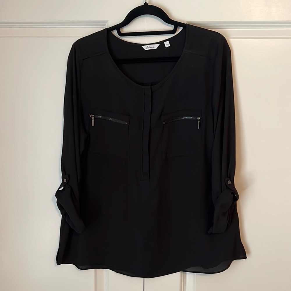 Reitmans Black Blouse